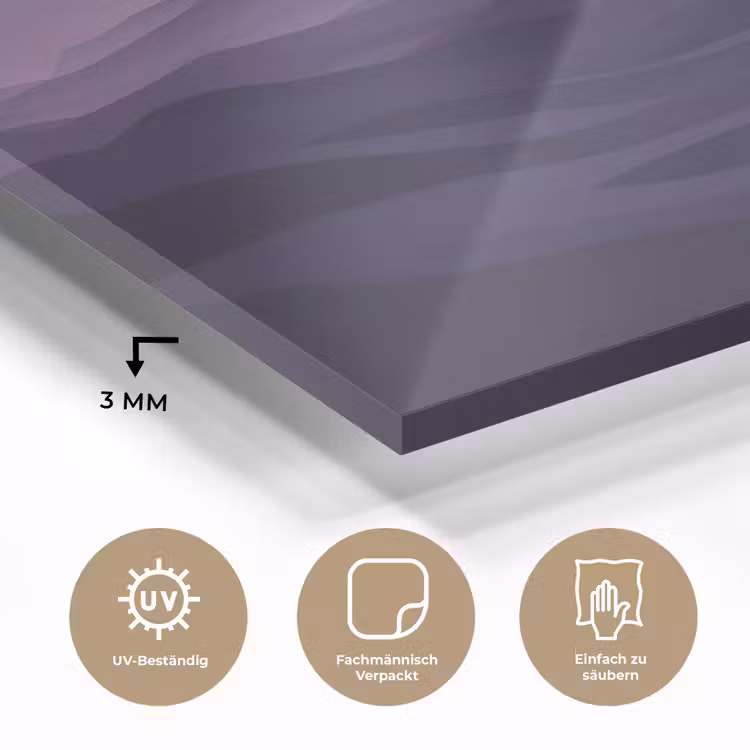 Heuvels - Paars - Mist - Zon plexiglas 5mm klein -wsfeer2_DE