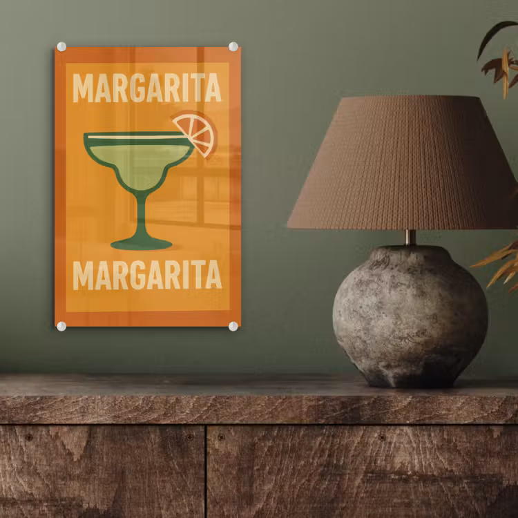Illustratie - Margarita - Sinaasappelschijf - Oranje plexiglas 5mm klein -sfeer3
