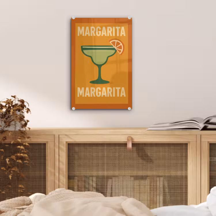 Illustratie - Margarita - Sinaasappelschijf - Oranje plexiglas 5mm klein -sfeer4