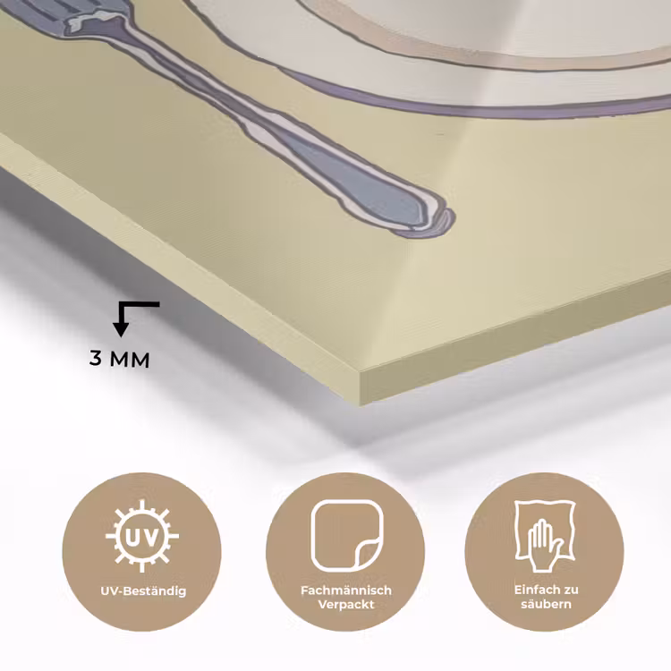 Illustratie - Bord - Bestek - Beige plexiglas 5mm klein -wsfeer2_DE