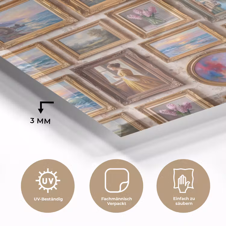 Interieur - Kunst - Collectie - Klassiek - Goud plexiglas 5mm klein -wsfeer2_DE