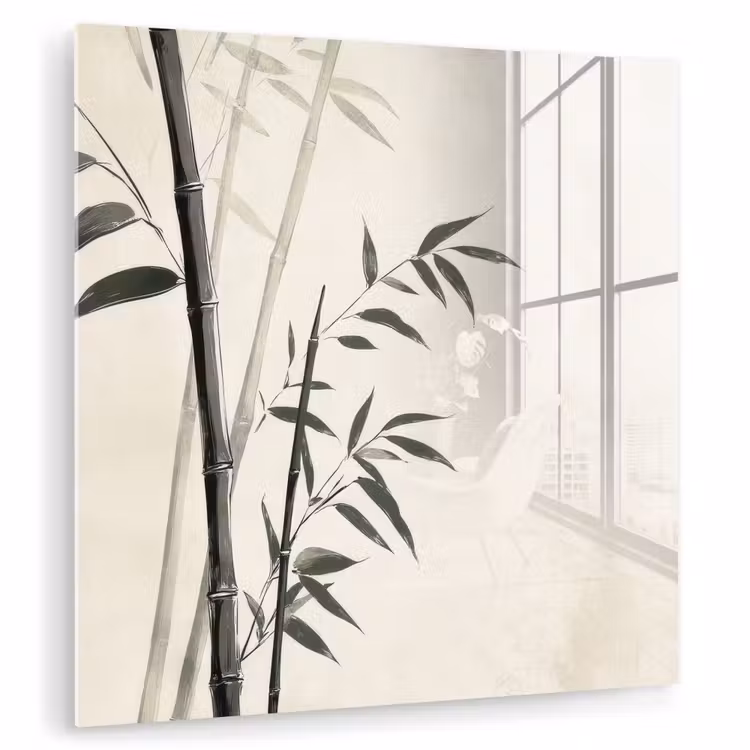 Japandi - Bamboe - Beige plexiglas 5mm klein -zzzproduct_nieuw