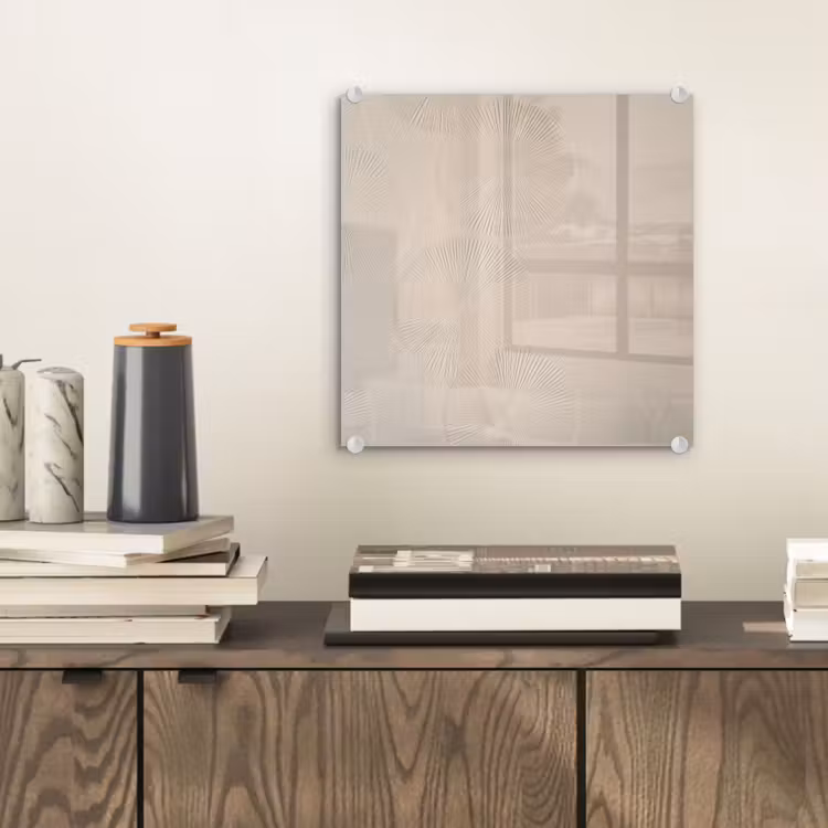 Japandi - Beige - Modern plexiglas 5mm klein -sfeer1