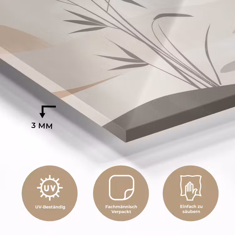 Japandi - Landschap - Beige plexiglas 5mm klein -wsfeer2_DE