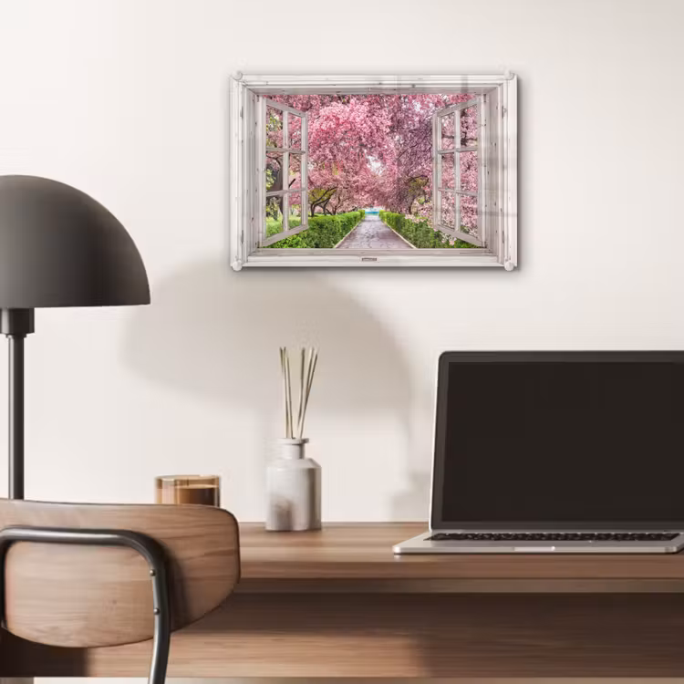 Japans - Sakura - Bloesem - Boom - Bloesem takken - Doorkijk plexiglas 5mm klein -sfeer6