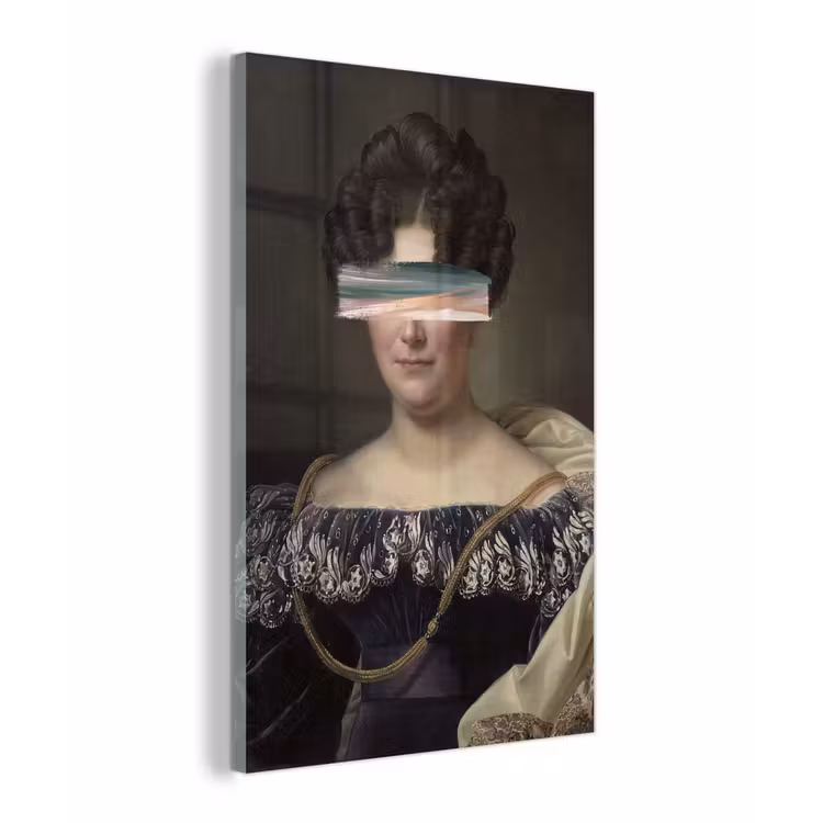 Johanna Henriette Engelen - Dubois Drahonet - Pastel plexiglas 5mm klein -z3d
