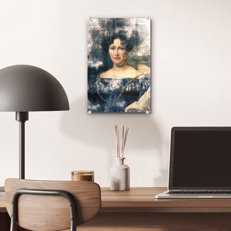 Johanna Henriette Engelen - Dubois Drahonet - Krant plexiglas 5mm klein -sfeer6