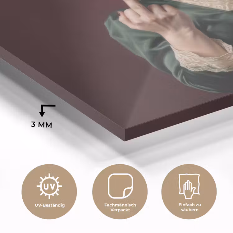 Koffie - Vrouw - Middelvinger plexiglas 5mm klein -wsfeer2_DE