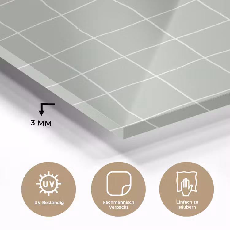 Ruitpatroon - Golvend - Groen plexiglas 5mm klein 11 -wsfeer2_DE