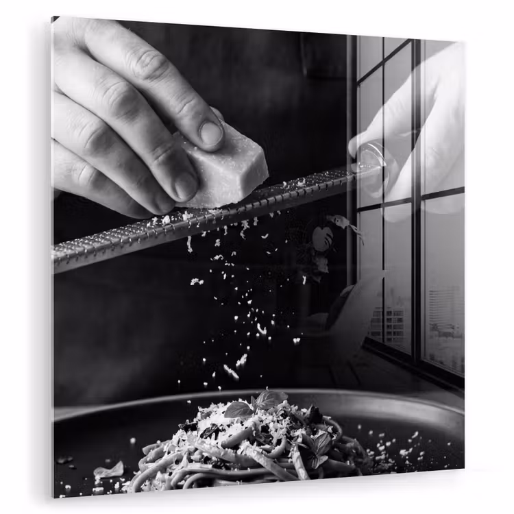 Kaas - Pasta - Rasp plexiglas 5mm klein -zzzproduct_nieuw