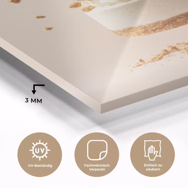 Cheesecake - Eten - Roze - Taart plexiglas 5mm klein -wsfeer2_DE