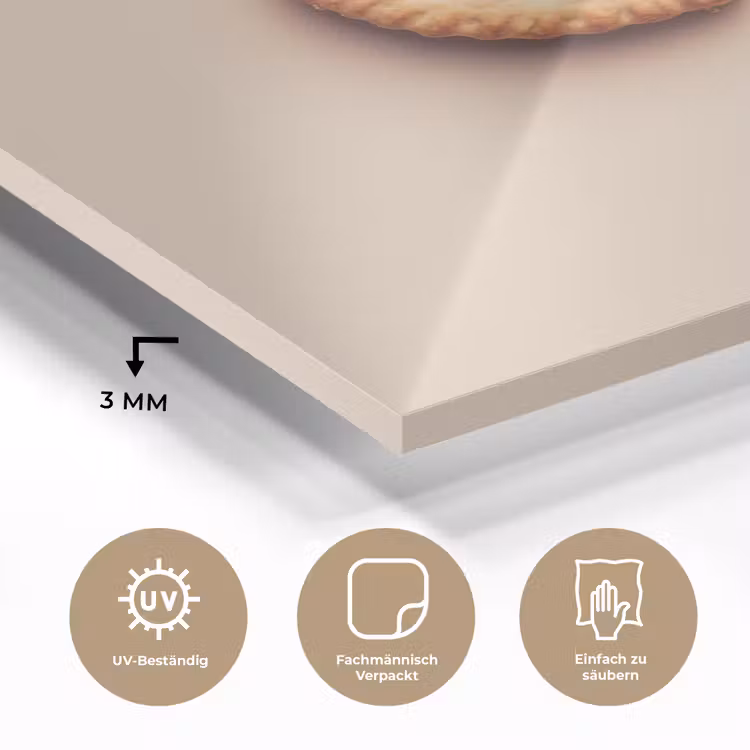 Koekje - Kruimels - beige plexiglas 5mm klein -wsfeer2_DE