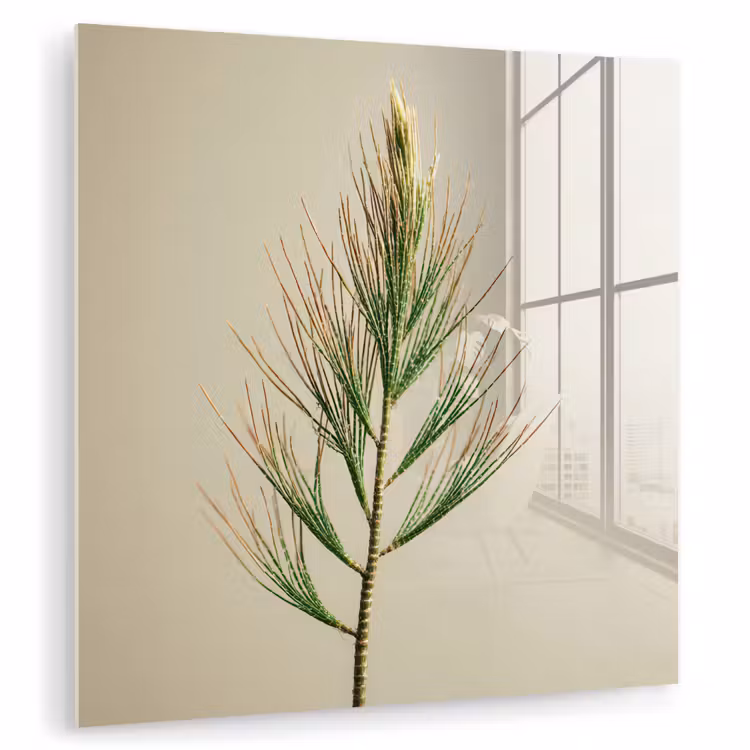 Dennentak - Naaldvormige bladeren - Lichtgroen plexiglas 5mm klein -zzzproduct_nieuw