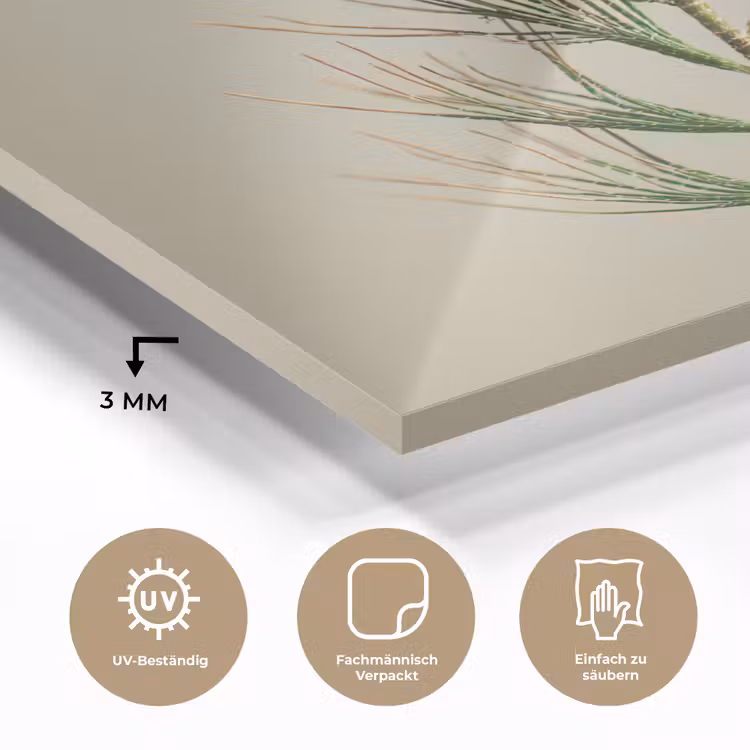 Dennentak - Naaldvormige bladeren - Lichtgroen plexiglas 5mm klein -wsfeer2_DE