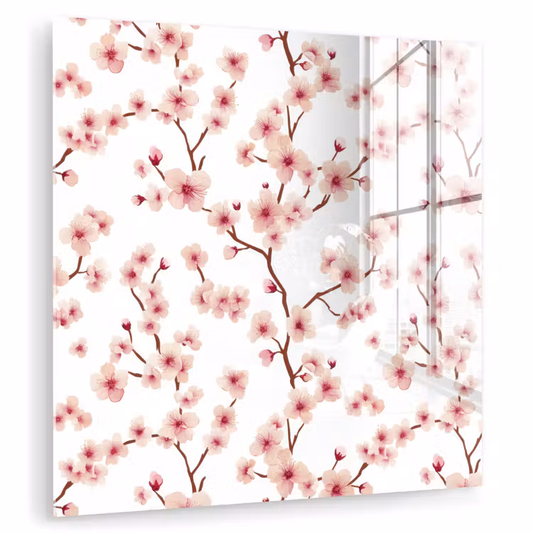 Kersenbloesem - Takken - Roze plexiglas 5mm klein 11 -zzzproduct_nieuw