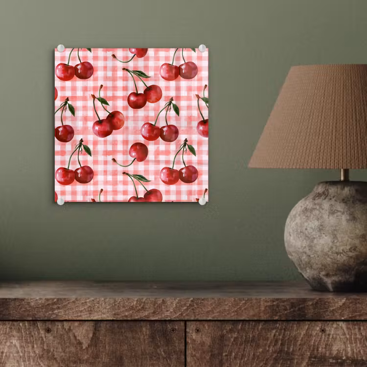 Kersen - Blokken - Rood plexiglas 5mm klein 11 -sfeer3