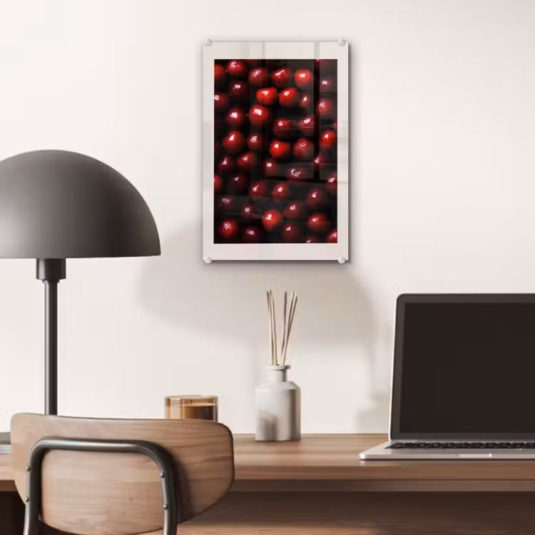 Kersen - Rood plexiglas 5mm klein -sfeer6