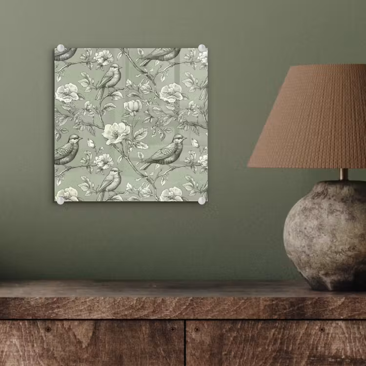 Klassiek - Botanisch - Groen plexiglas 5mm klein 11 -sfeer3
