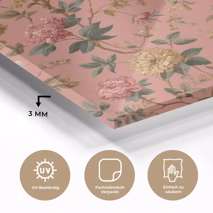 Klassiek - Botanisch - Roze plexiglas 5mm klein 11 -wsfeer2_DE