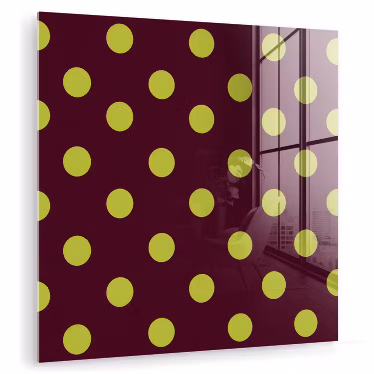 Klassiek - Stippen - Groen plexiglas 5mm klein 11 -zzzproduct_nieuw