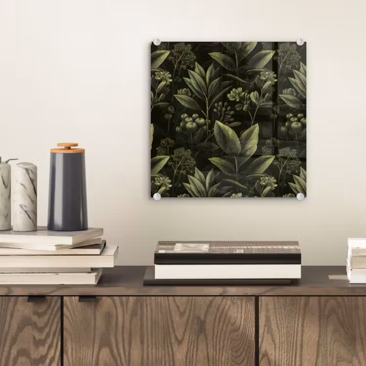 Klassiek - Donker - Botanisch - Planten plexiglas 5mm klein 11 -sfeer1