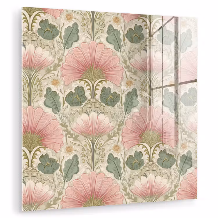 Klassiek - Patroon - Roze plexiglas 5mm klein 11 -zzzproduct_nieuw