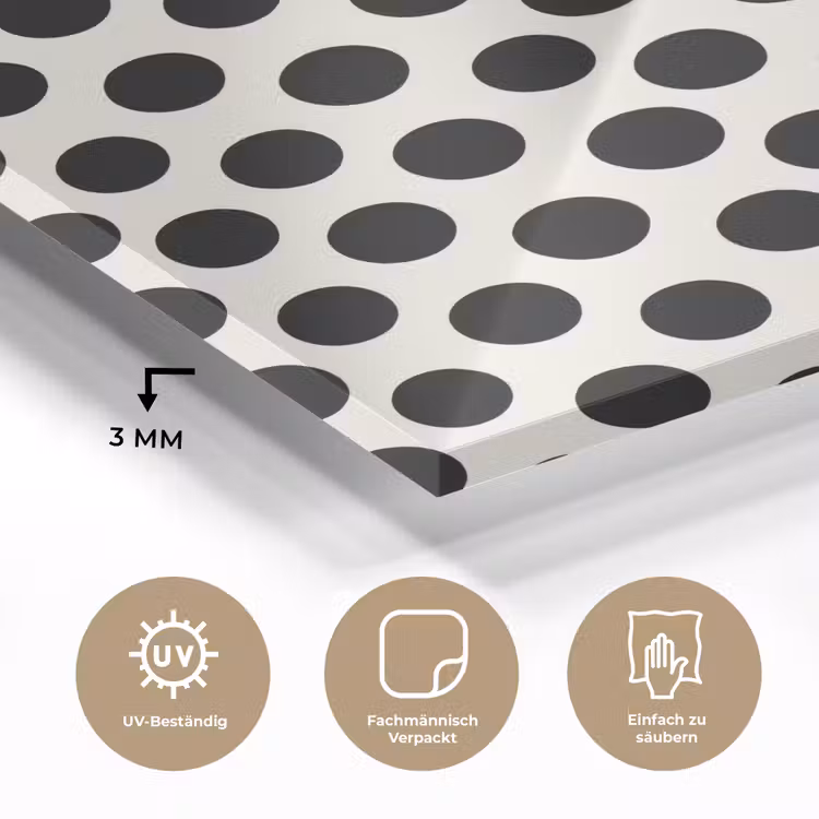 Klassiek - Stippen - Zwart plexiglas 5mm klein 11 -wsfeer2_DE