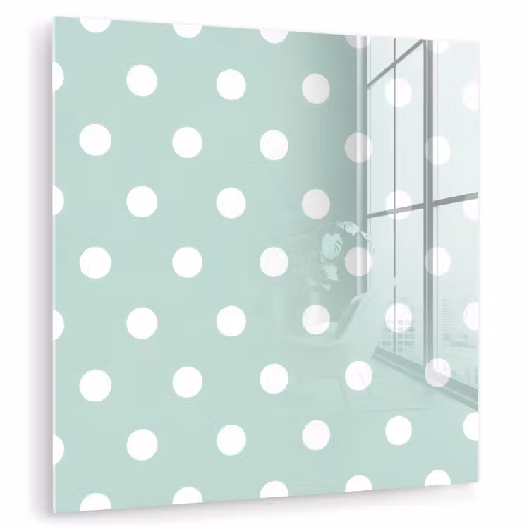 Klassiek - Polka - Groen plexiglas 5mm klein 11 -zzzproduct_nieuw