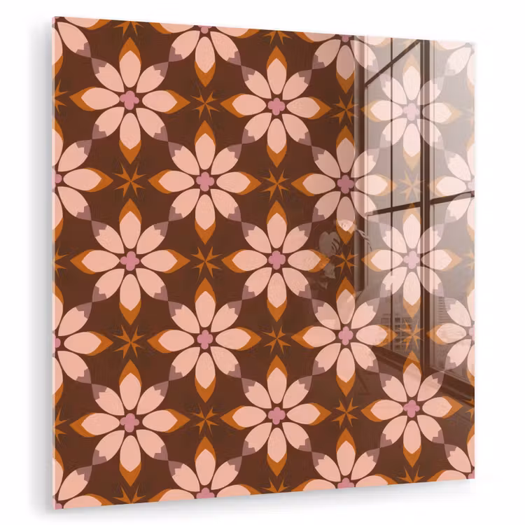 Klassiek - Retro - Bruin plexiglas 5mm klein 11 -zzzproduct_nieuw