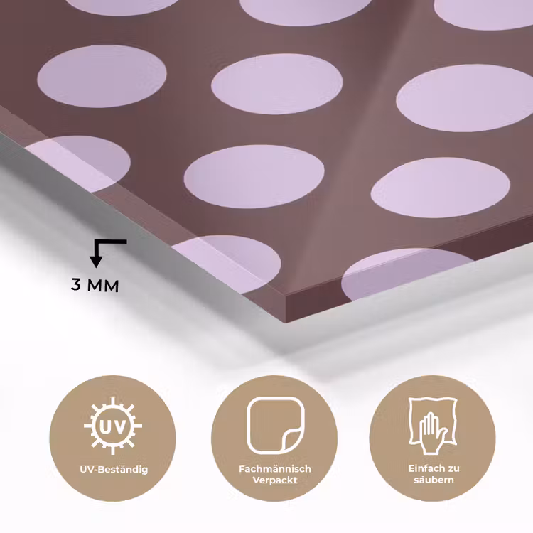 Klassiek - Stippen - Paars plexiglas 5mm klein 11 -wsfeer2_DE