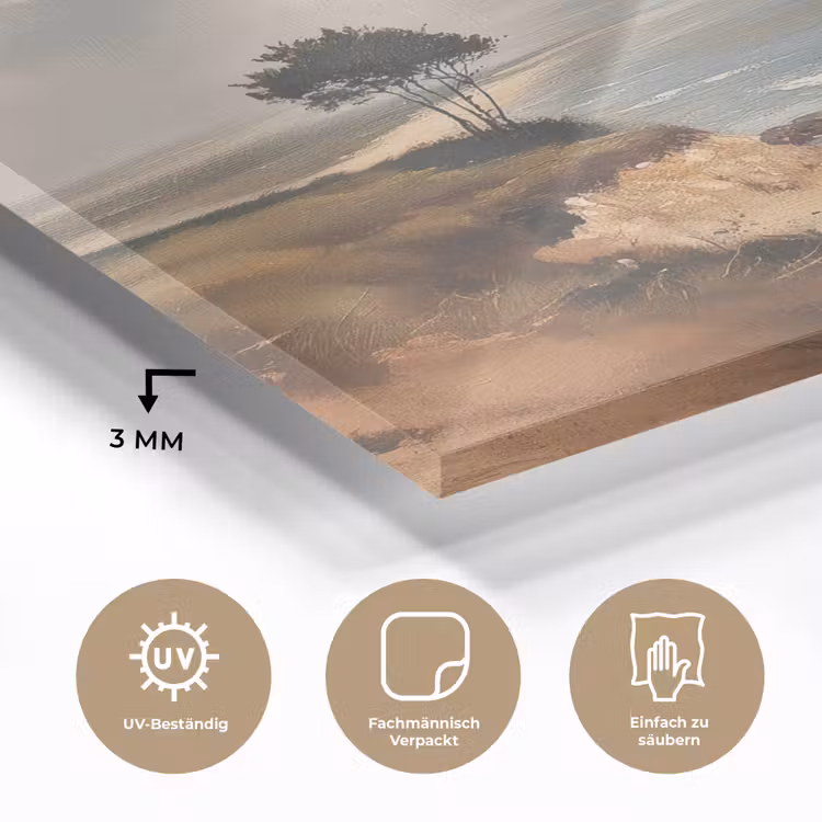 Klif - Zee - Boom plexiglas 5mm klein -wsfeer2_DE