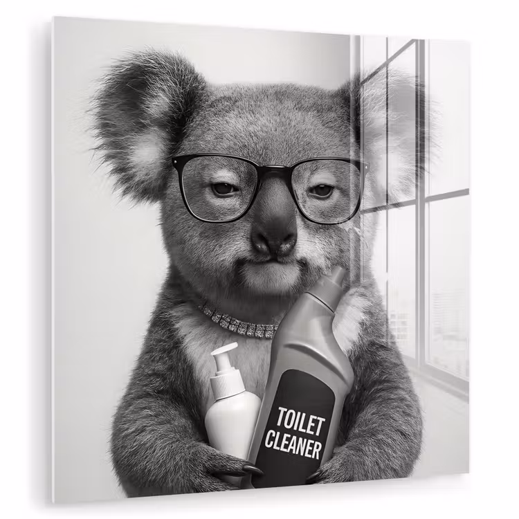 Koala - Bril - Toilet plexiglas 5mm klein -zzzproduct_nieuw