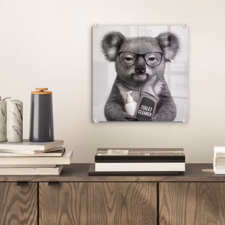 Koala - Bril - Toilet plexiglas 5mm klein -sfeer1