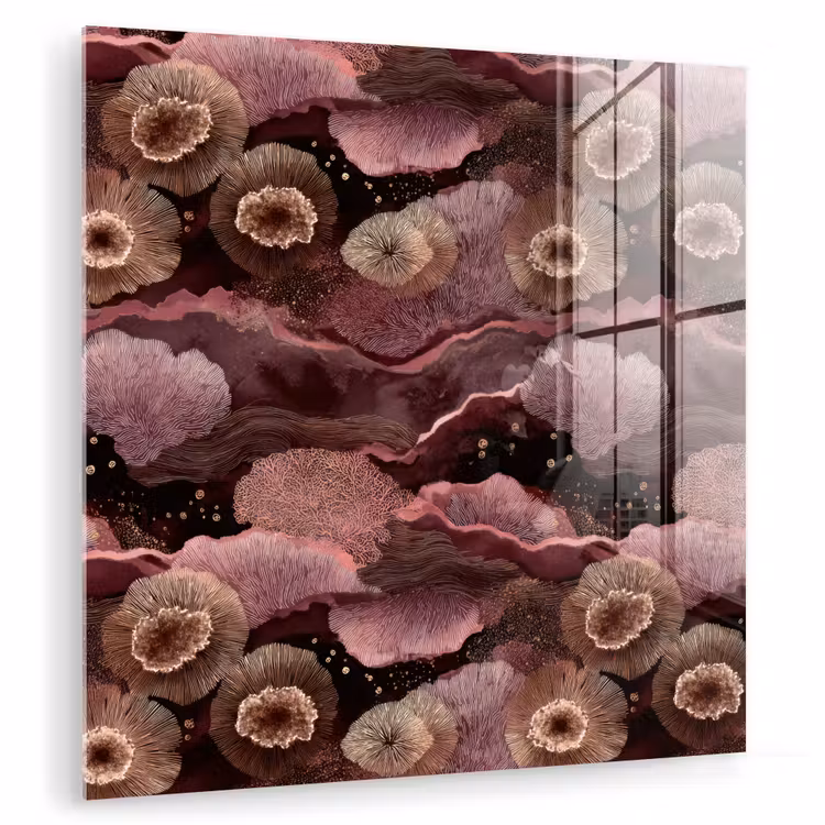 Koraal - Organisch - Roze plexiglas 5mm klein 11 -zzzproduct_nieuw
