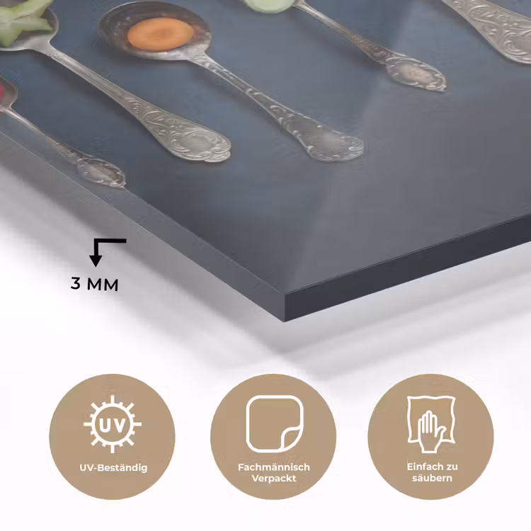 Kruiden - Lepel - Zilver - Specerijen - Industrieel plexiglas 5mm klein -wsfeer2_DE