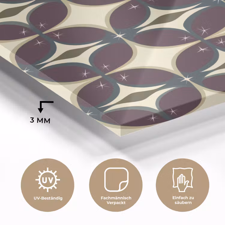 Cirkel - Retro - Kleurrijk plexiglas 5mm klein 11 -wsfeer2_DE
