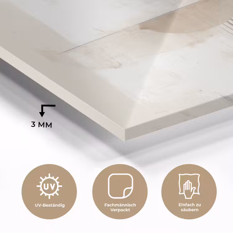Cirkel - Compositie - Diepte - Beige plexiglas 5mm klein -wsfeer2_DE
