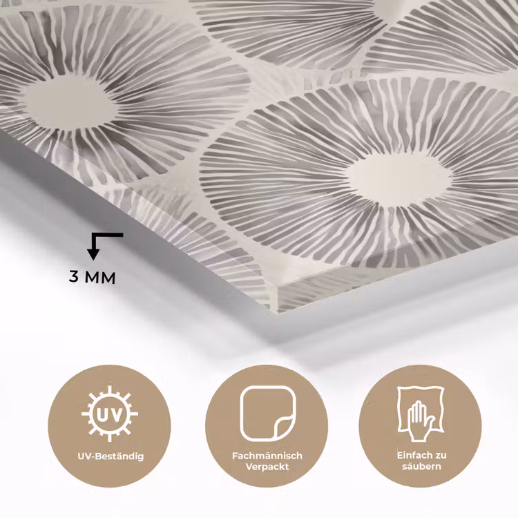 Cirkels - Patroon - Zwart plexiglas 5mm klein 11 -wsfeer2_DE