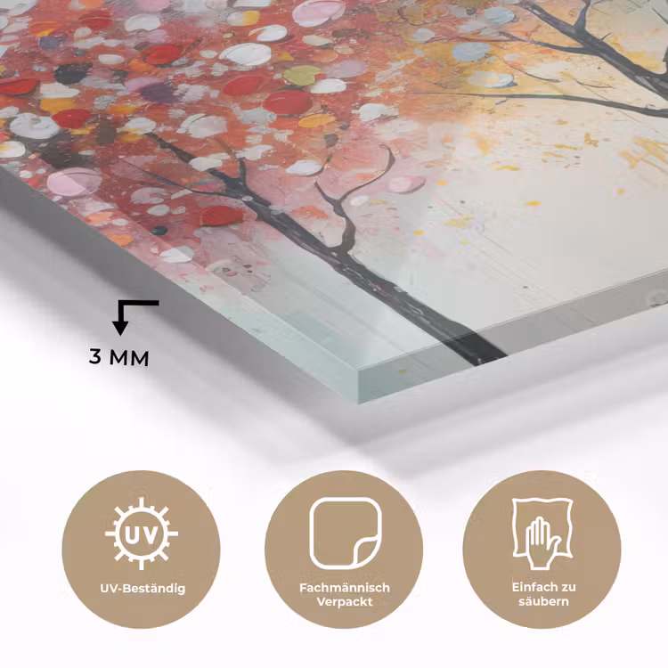Kunst - Bomen - Natuur - Acryl plexiglas 5mm klein -wsfeer2_DE