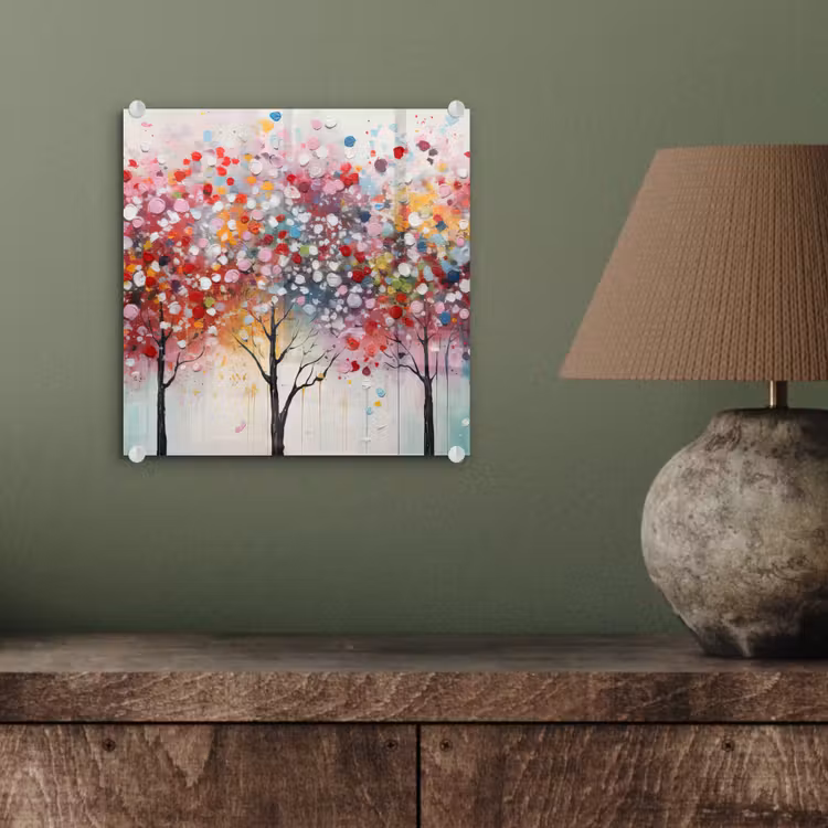 Kunst - Bomen - Natuur - Acryl plexiglas 5mm klein -sfeer3