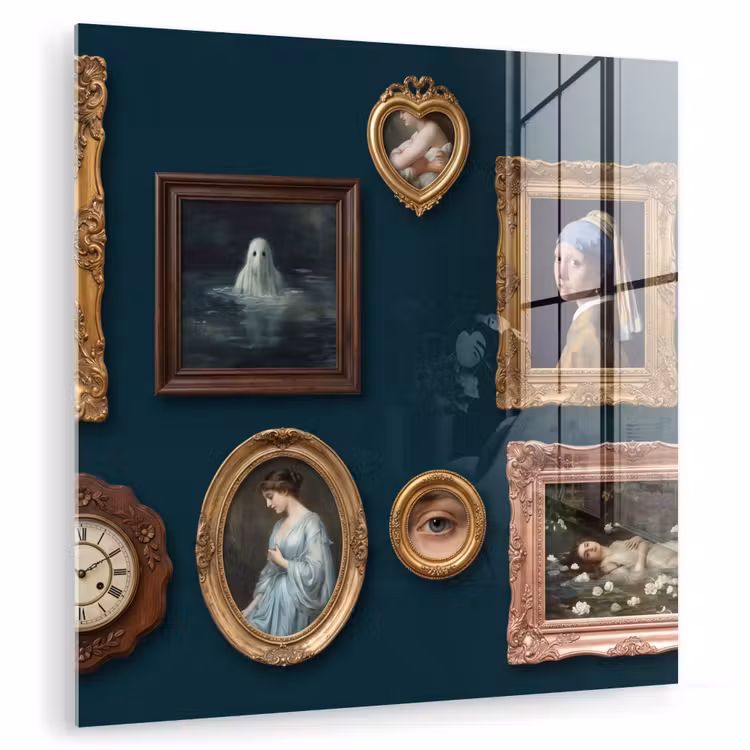 Kunst - Schilderijen - Decoratie - Klassiek - Groen plexiglas 5mm klein -zzzproduct_nieuw