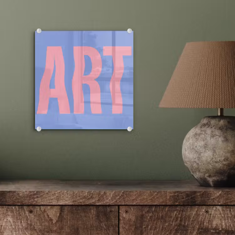 Art - Roze - Blauw plexiglas 5mm klein -sfeer3