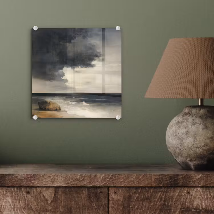 Kust - Golven - Rots - Storm plexiglas 5mm klein -sfeer3