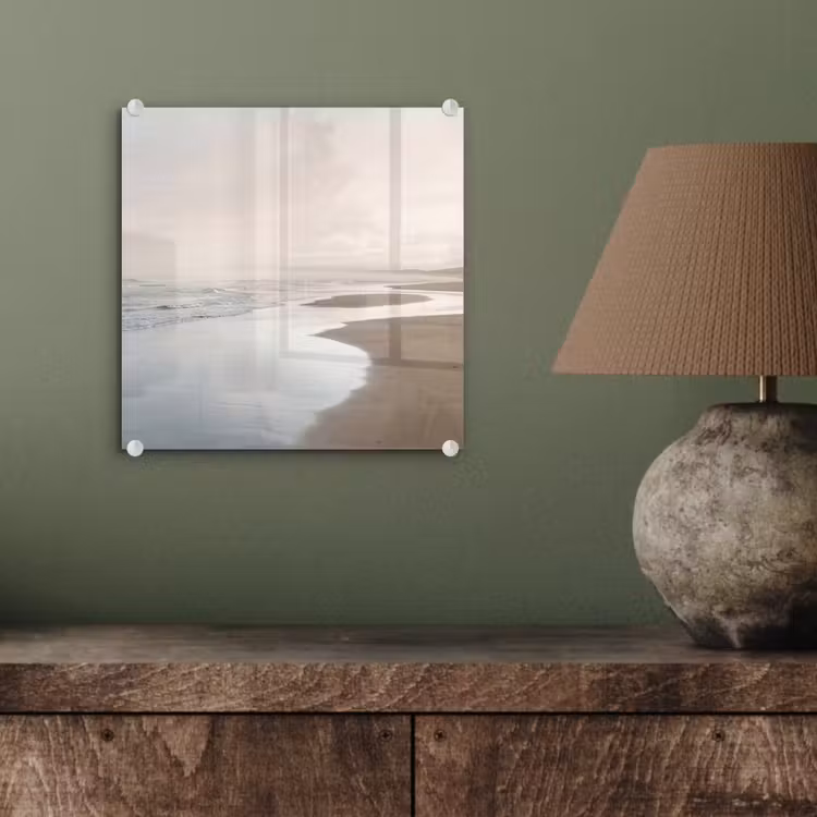 Kustlijn - Strand - Oceaan plexiglas 5mm klein -sfeer3