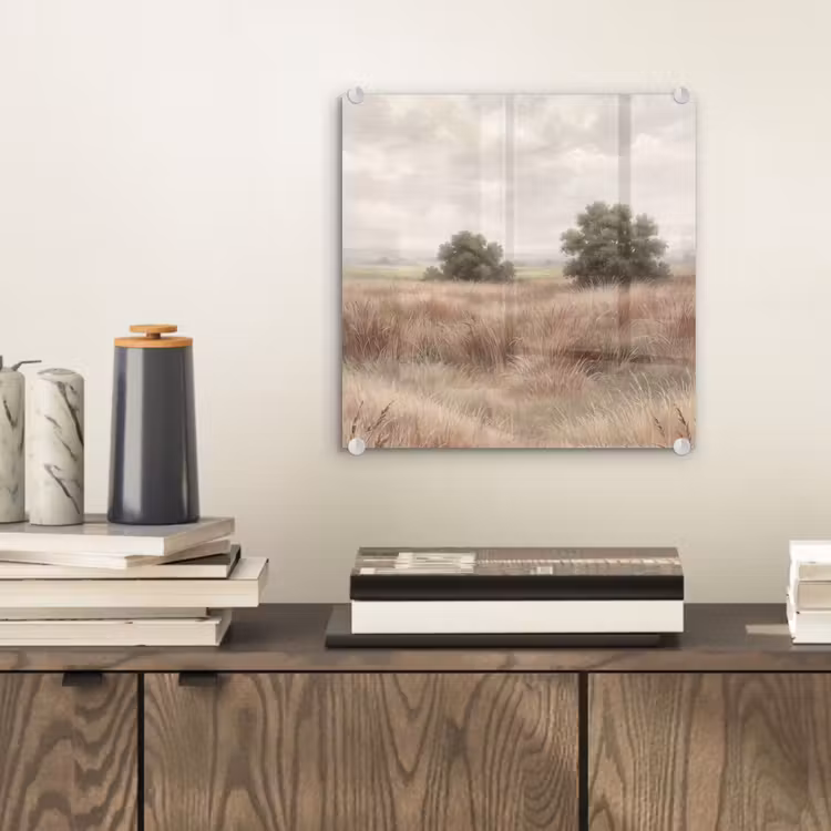 Landschap - Minimalistisch - Beige plexiglas 5mm klein -sfeer1
