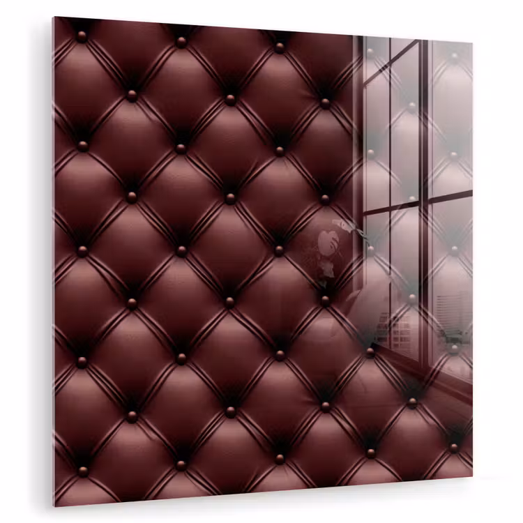 Leer - Patroon - Bordeaux plexiglas 5mm klein 11 -zzzproduct_nieuw