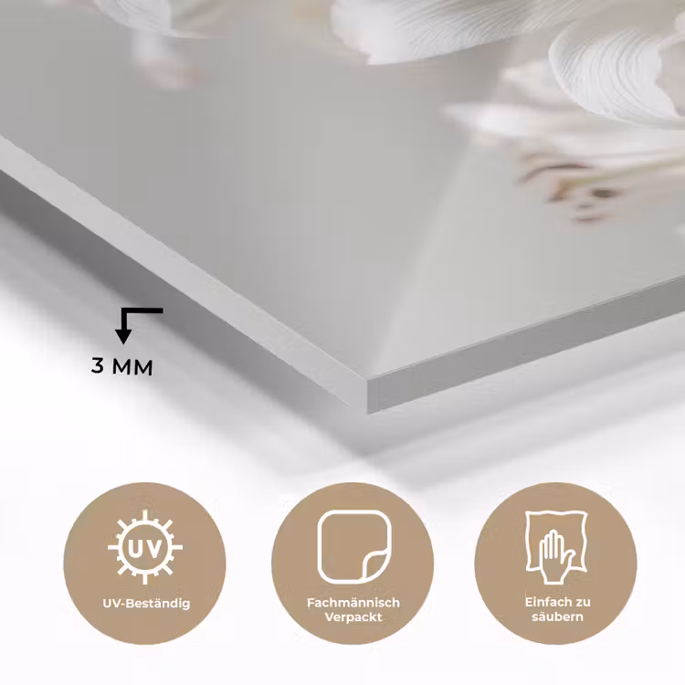 Lelies - Boekte - Wit - Meeldraden plexiglas 5mm klein -wsfeer2_DE