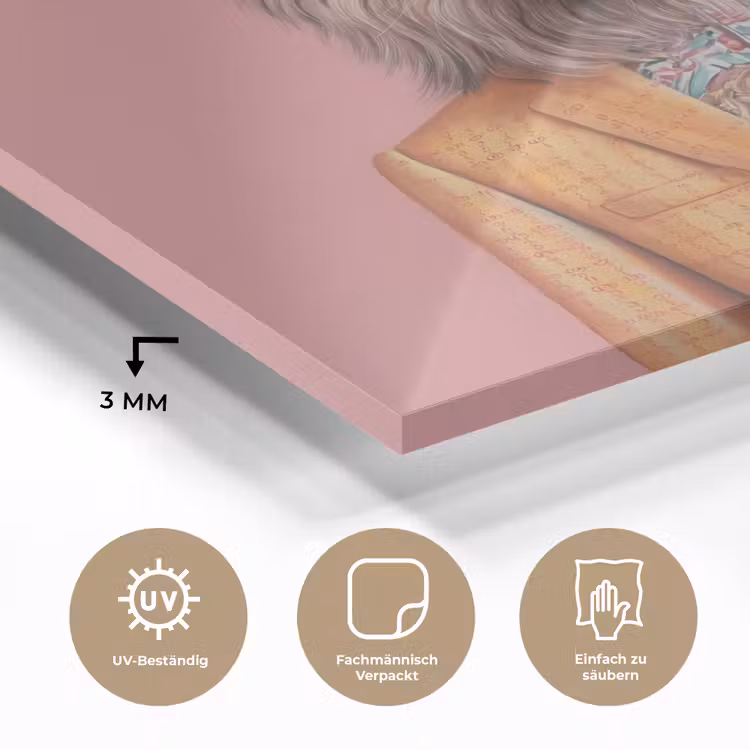 Leeuw - Pak - Geruit - Bril plexiglas 5mm klein -wsfeer2_DE