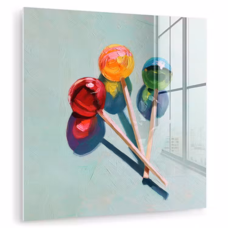Lollys - Schaduw - Drie - Blauw plexiglas 5mm klein -zzzproduct_nieuw