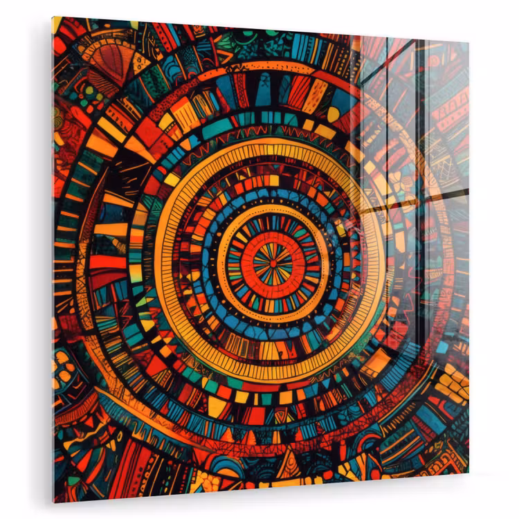 Mandala - Cirkels - Patronen plexiglas 5mm klein -zzzproduct_nieuw